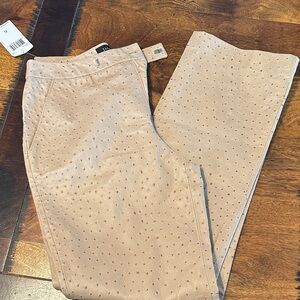 Dana Buchman leather pants size 6 NWTs
